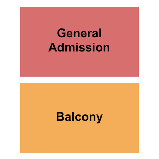 The Norva Seating Chart: GA/Balcony