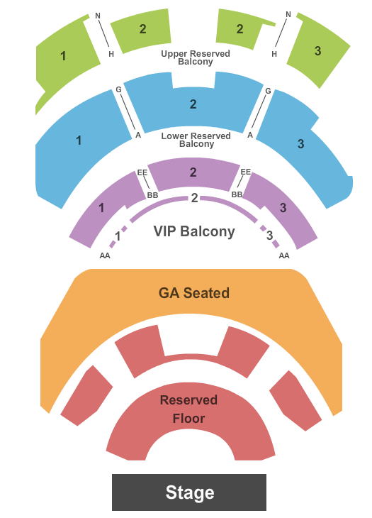 The Novo Seating Chart