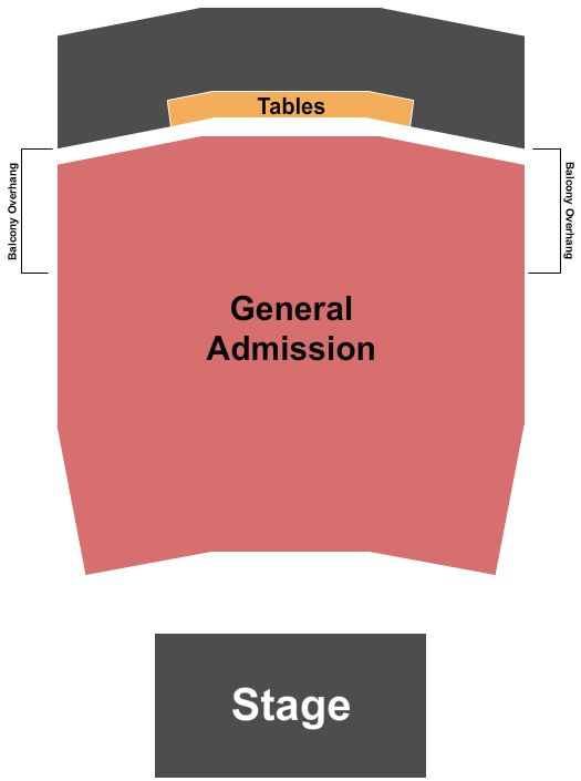 The Observatory - North Park Seating Chart: General Admission & Tables