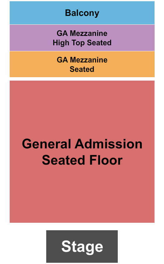 The Opera House - Toronto Seating Chart: GA Floor/Mezz/Balc 3