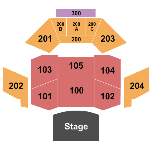 The Paramount Baltimore Seating Chart: Endstage