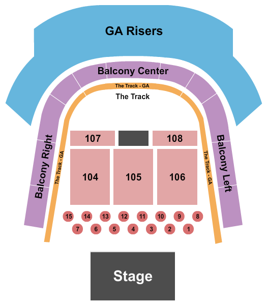 The Pinnacle At Nashville Yards Seating Chart: ACM Honors