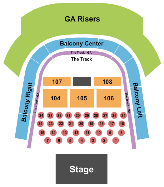 The Pinnacle At Nashville Yards Seating Chart: ACM Honors