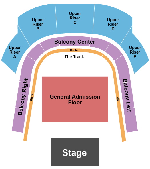 The Pinnacle At Nashville Yards Seating Chart: Endstage GA Floor