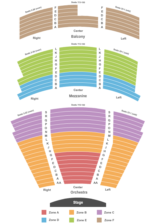 The Queen Wilmington De Seating Chart