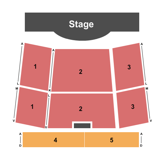 The Plaza Live Seating Chart: Endstage 2