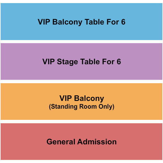 The Power Plant Live Seating Chart: GA/Balcony/Tables