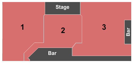 Punchline Comedy Club - Atlanta Seating Chart: End Stage