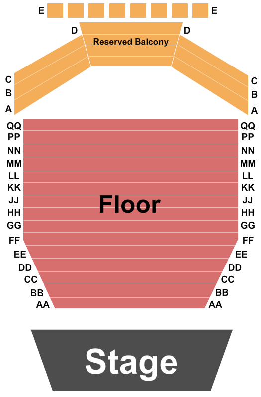 The Grand Wilmington De Seating Chart