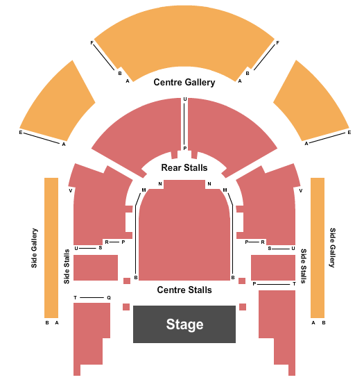 The Queen's Hall Seating Chart: Endstage