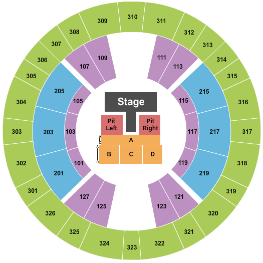 The Rapides Parish Coliseum Seating Chart: Koe Wetzel