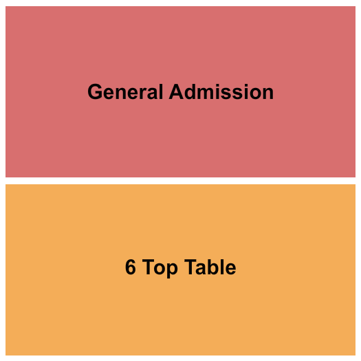 The Resort at Fredericksburg Seating Chart: GA & Tables 2