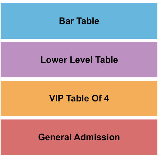 The Rex Theatre - MD Seating Chart: GA/VIP/Lower Level/Bar