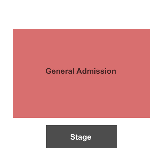 The Ritz Ybor Seating Chart: End Stage