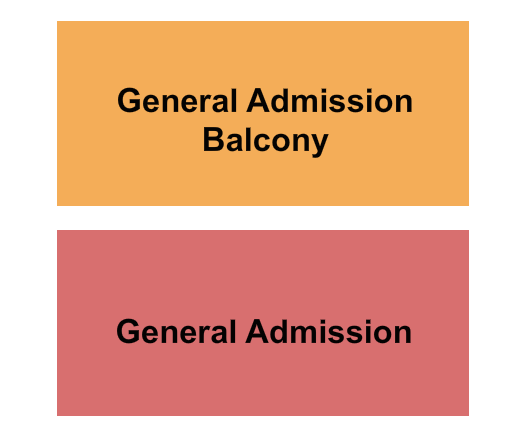 The Ritz Ybor Seating Chart: GA - Balc