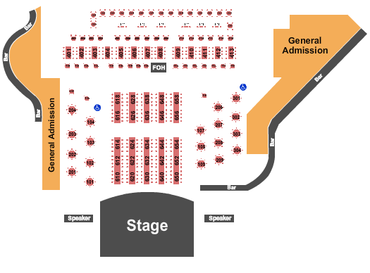 The Rose Seating Chart