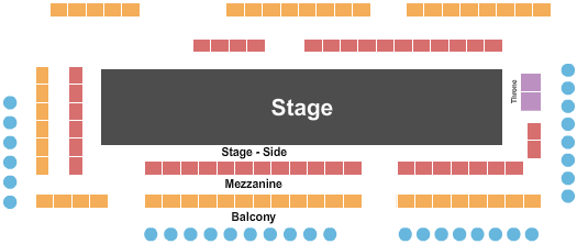The Ruby Theatre - NY Seating Chart: Drunk Shakespeare