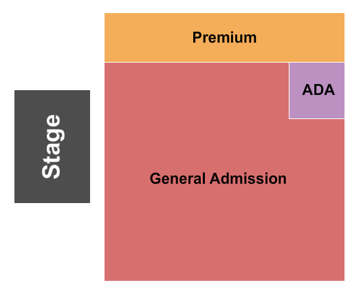 The Salt Shed Outdoors - Chicago Seating Chart: Premium/GA