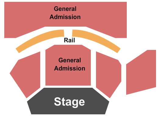 Mainstage at Second City - Chicago Seating Chart: Endstage GA