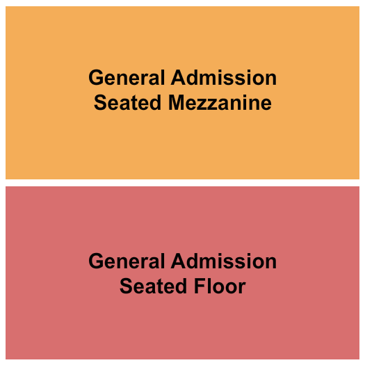 The Showbox Seating Chart: GA Seated Floor/Mezz