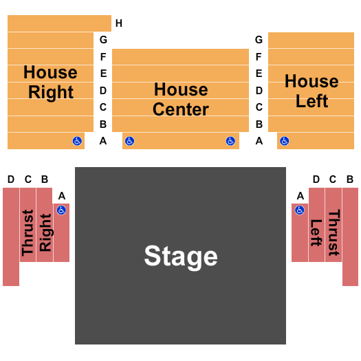The SigPro Studio Seating Chart: Endstage