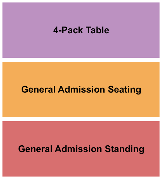 The Signal - TN Seating Chart: GA Standing/Seated