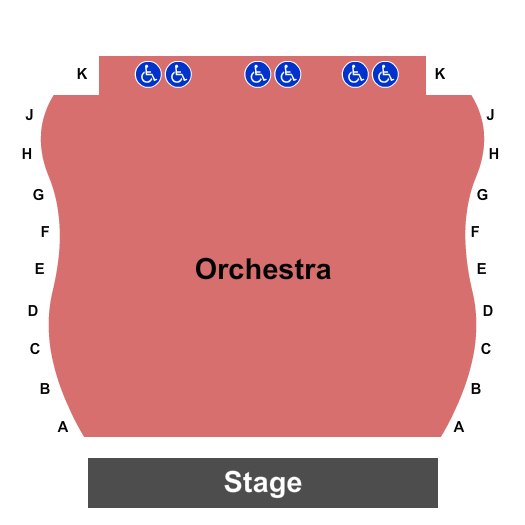 The Singleton Theatre At DCPA Map