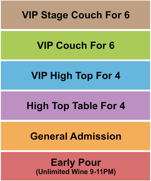 The Social - FL Seating Chart: R&B Windown