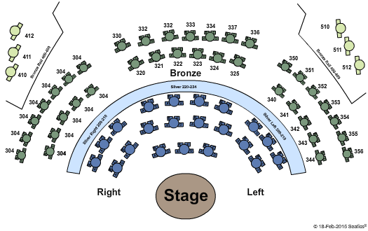 Summit Music Hall Seating Chart