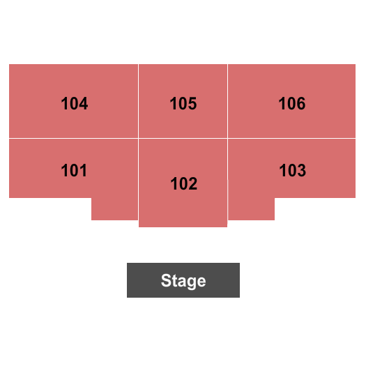 The Stage at Coco Outdoors Seating Chart