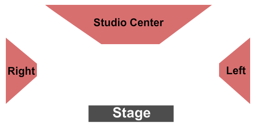The Studio Theater at Allied Solutions Center for the Performing Arts Seating Chart: End Stage