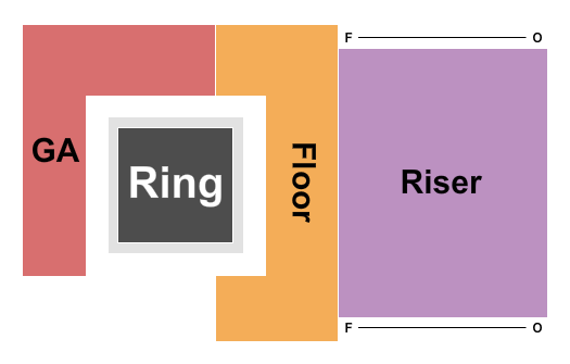 The Studio at Mizner Park Seating Chart: Wrestling