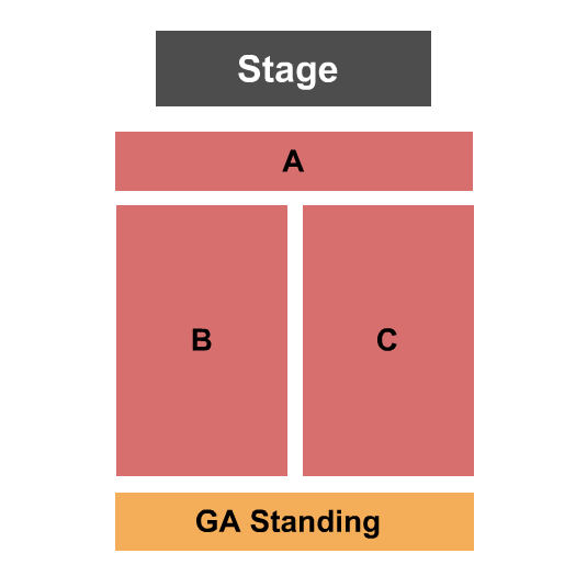 The Studio at The Factory Seating Chart: RSV & GA