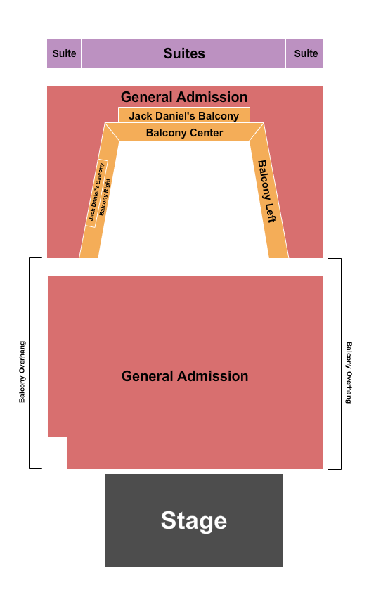 The Sylvee - WI Seating Chart: Endstage GA 4