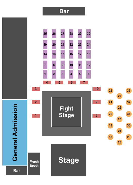 The Tailgate Seating Chart: Boxing