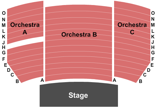 The Theatre at the Landers Center Seating Chart