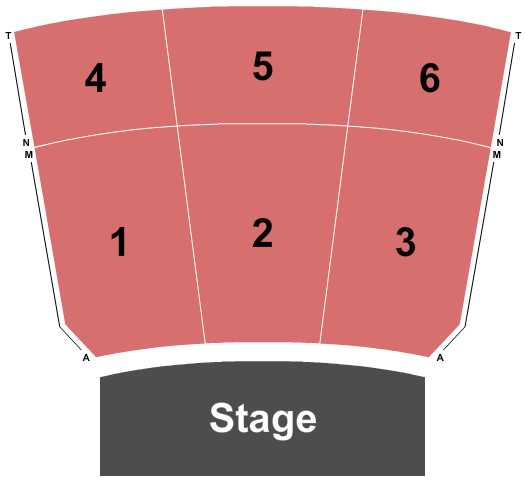 The Theater at Mount Jordan - UT Seating Chart: End Stage