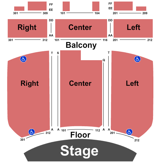 The Theater at North Map