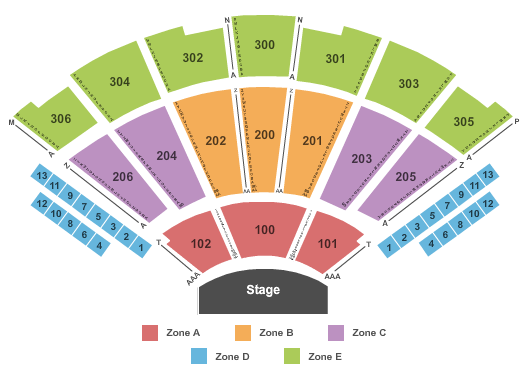 Cirque Du Soleil Luzia Seating Chart