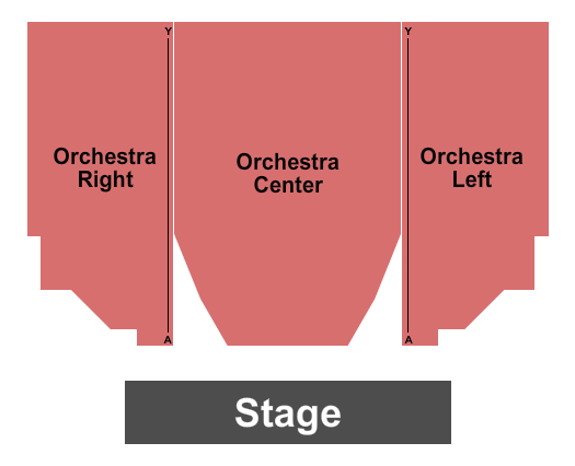 The Theatre at RVCC Seating Chart: Endstage - Orc