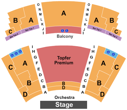 Zach Scott Topfer Theater Seating Chart