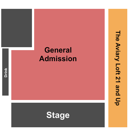 The Truman - Kansas City Seating Chart: GA & Aristocrat A List Loft