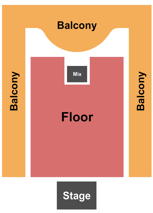 The Union Event Center Seating Chart: GA Floor/GA Balc