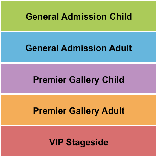 The Village at Meridian Seating Chart: GA/Premier/VIPs