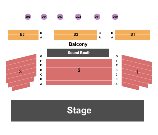 The Virginia - KY Seating Chart: Endstage 2