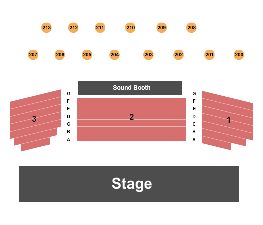 The Virginia - KY Seating Chart: Endstage