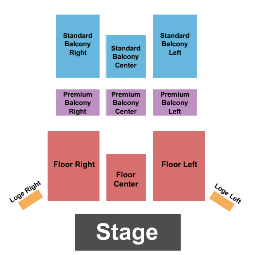 The Wilma Theatre - MT Seating Chart: Endstage 2