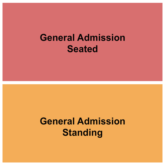 The Waiting Room Lounge - NE Seating Chart: GA Seated/Standing