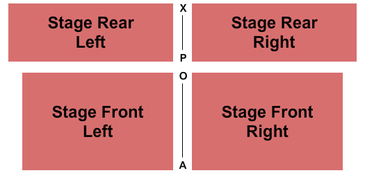 The Walker Center Seating Chart: Endstage