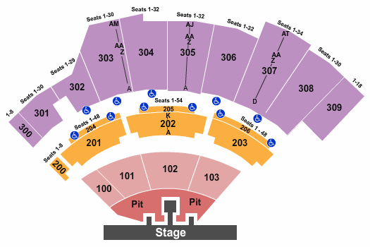 The Wharf Amphitheatre Seating Chart: Bailey Zimmerman